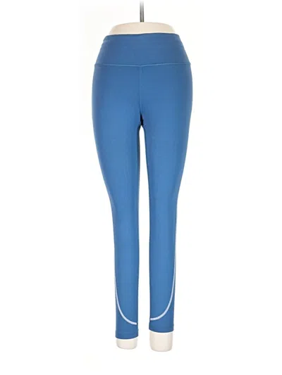 Pre-owned Peloton Active Pants In Blue