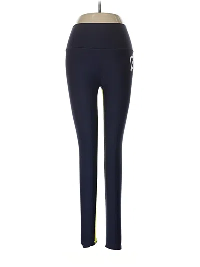 Pre-owned Peloton Active Pants In Blue