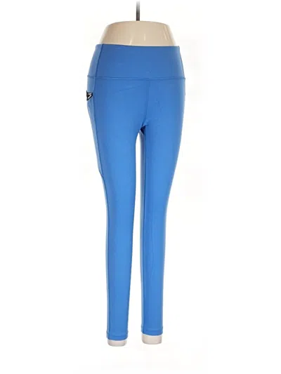 Pre-owned Peloton Active Pants In Blue