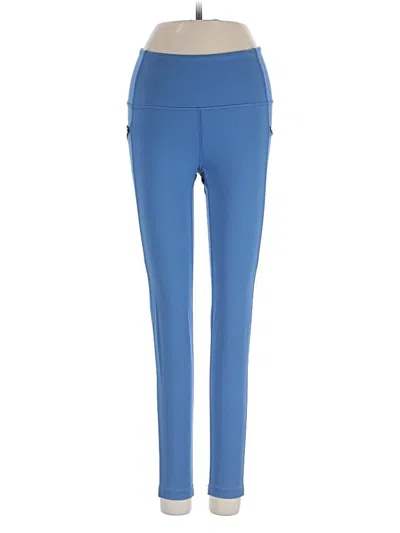 Pre-owned Peloton Active Pants In Blue
