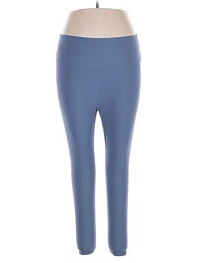 Pre-owned Peloton Active Pants In Blue