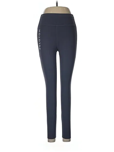 Pre-owned Peloton Active Pants In Blue