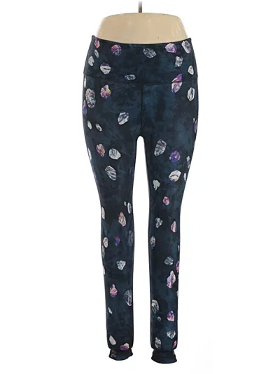 Pre-owned Peloton Active Pants In Blue