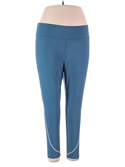 Pre-owned Peloton Active Pants In Blue