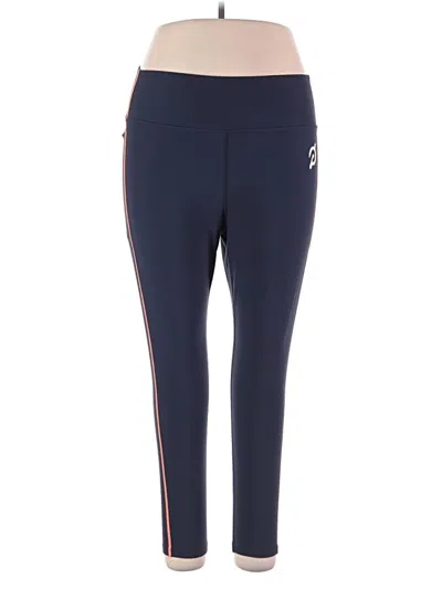 Pre-owned Peloton Active Pants In Blue