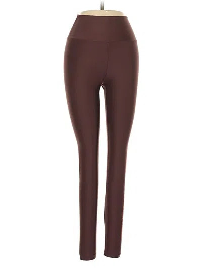 Pre-owned Peloton Active Pants In Brown