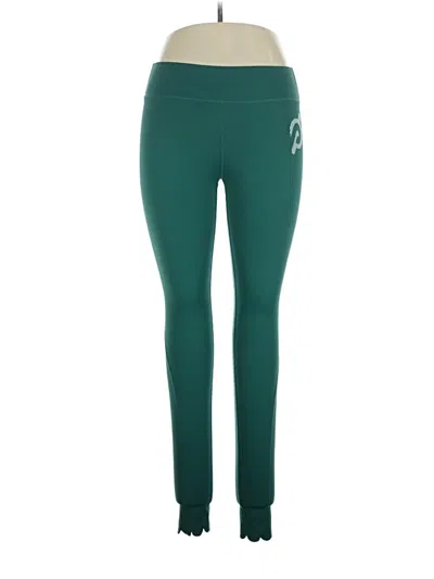 Pre-owned Peloton Active Pants In Green