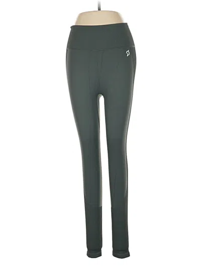 Pre-owned Peloton Active Pants In Green