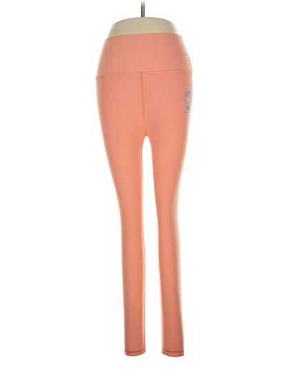 Pre-owned Peloton Active Pants In Orange