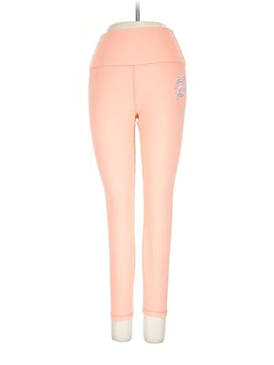 Pre-owned Peloton Active Pants In Orange