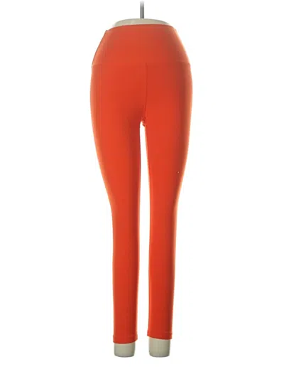 Pre-owned Peloton Active Pants In Orange