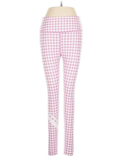 Pre-owned Peloton Active Pants In Pink