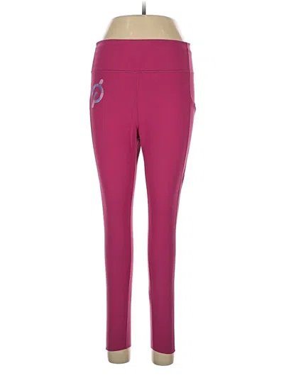 Pre-owned Peloton Active Pants In Pink
