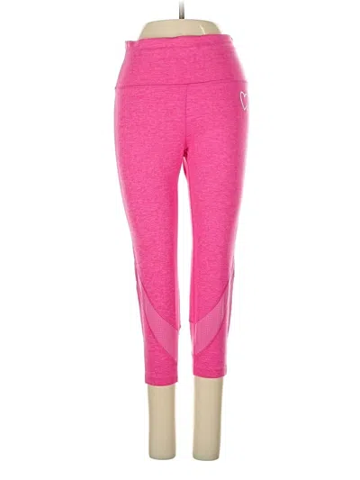 Pre-owned Peloton Active Pants In Pink