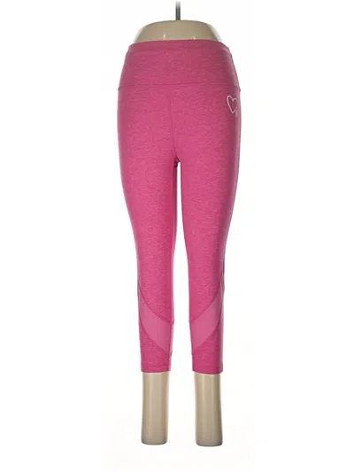 Pre-owned Peloton Active Pants In Pink