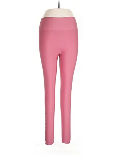 Pre-owned Peloton Active Pants In Pink