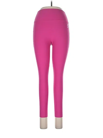 Pre-owned Peloton Active Pants In Pink