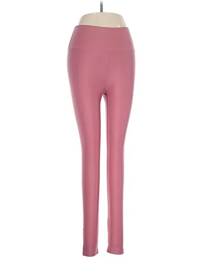 Pre-owned Peloton Active Pants In Pink