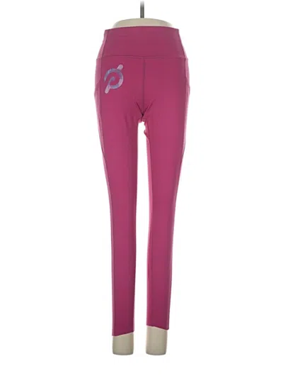 Pre-owned Peloton Active Pants In Pink