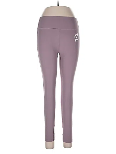 Pre-owned Peloton Active Pants In Purple