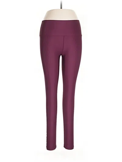 Pre-owned Peloton Active Pants In Purple