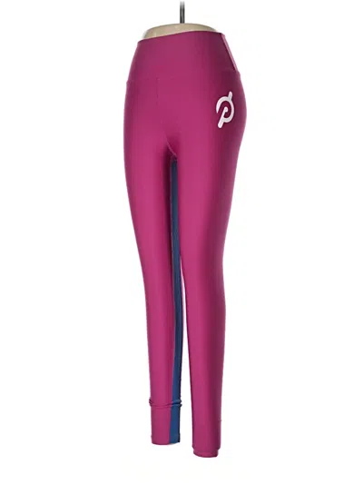 Pre-owned Peloton Active Pants In Purple
