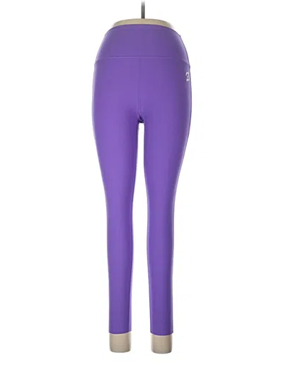 Pre-owned Peloton Active Pants In Purple