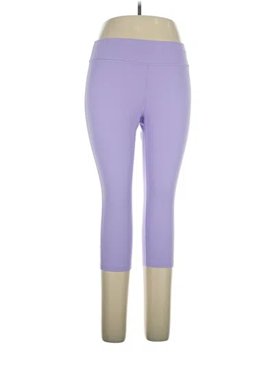 Pre-owned Peloton Active Pants In Purple