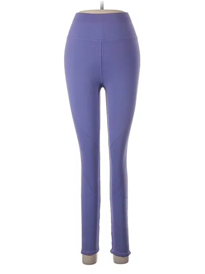 Pre-owned Peloton Active Pants In Purple