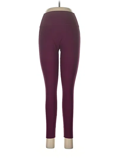 Pre-owned Peloton Active Pants In Purple