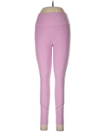 Pre-owned Peloton Active Pants In Purple