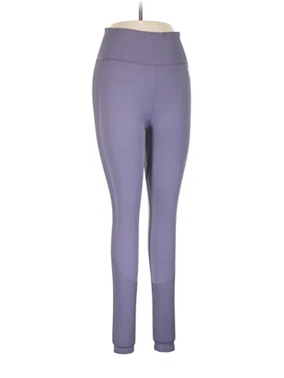 Pre-owned Peloton Active Pants In Purple