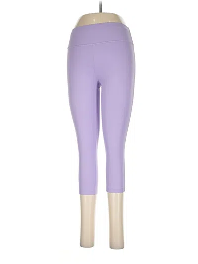 Pre-owned Peloton Active Pants In Purple