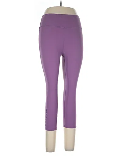 Pre-owned Peloton Active Pants In Purple