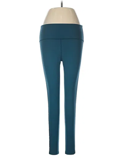 Pre-owned Peloton Active Pants In Teal