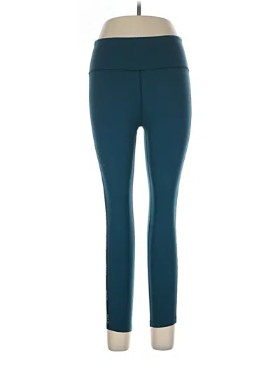 Pre-owned Peloton Active Pants In Teal