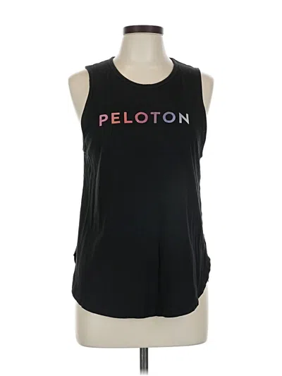 Pre-owned Peloton Active Tank Top In Black