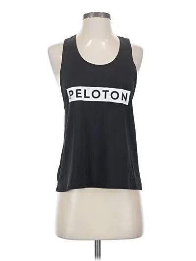 Pre-owned Peloton Active Tank Top In Black