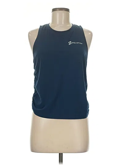 Pre-owned Peloton Active Tank Top In Blue