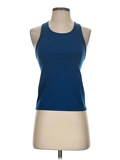Pre-owned Peloton Active Tank Top In Blue