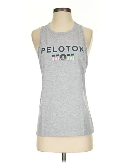 Pre-owned Peloton Active Tank Top In Gray