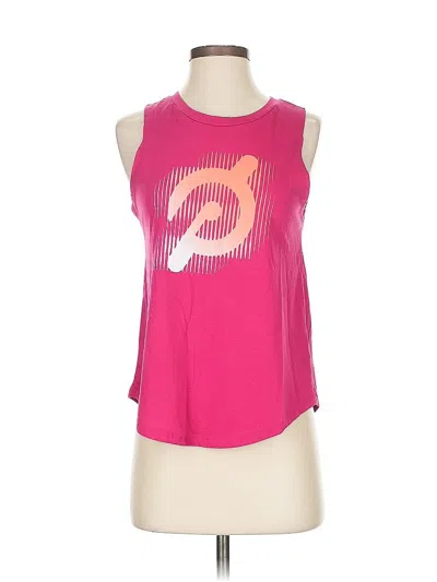 Pre-owned Peloton Active Tank Top In Pink