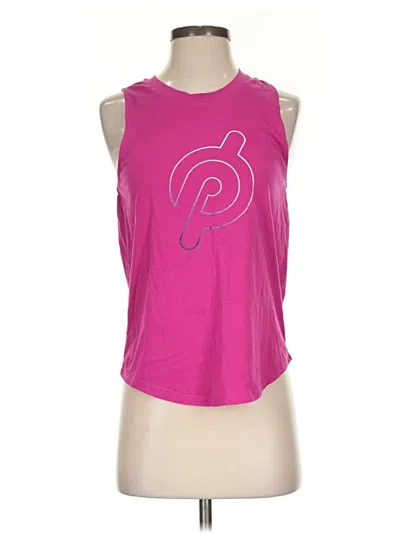 Pre-owned Peloton Active Tank Top In Pink