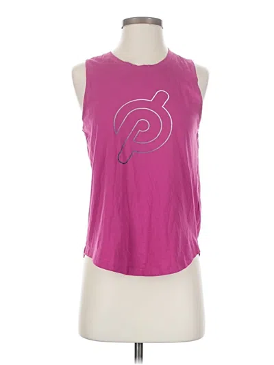 Pre-owned Peloton Active Tank Top In Pink