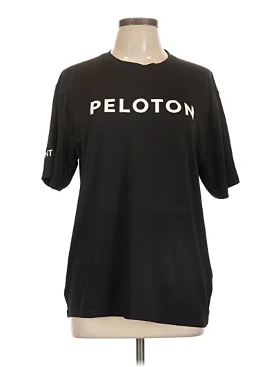 Pre-owned Peloton Active T-shirt In Black