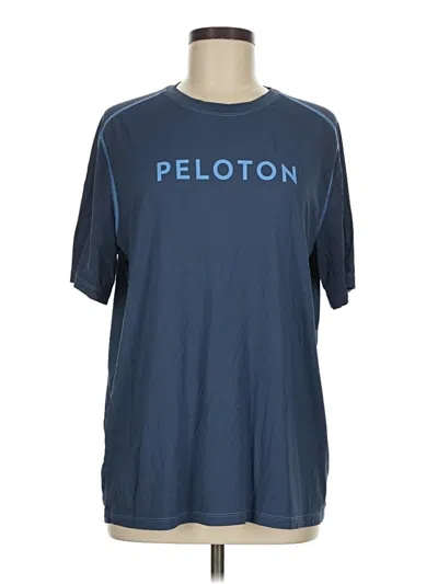 Pre-owned Peloton Active T-shirt In Blue