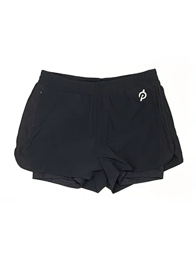 Pre-owned Peloton Athletic Shorts In Black