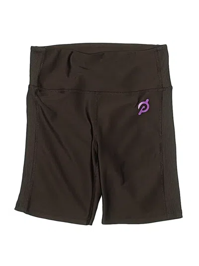 Pre-owned Peloton Athletic Shorts In Brown