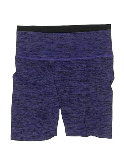 Pre-owned Peloton Athletic Shorts In Purple