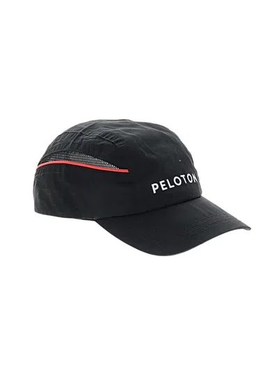 Pre-owned Peloton Baseball Cap In Black